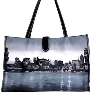 marshall fields tote bolsa